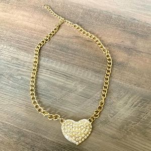 Chunky Heart Necklace 🤍